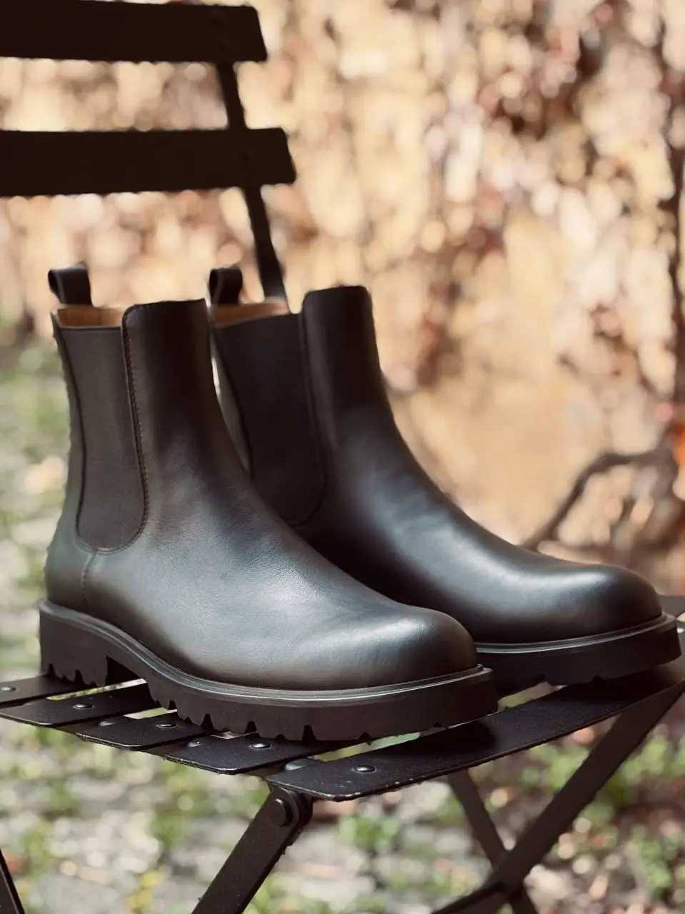 Handmade Leather Chelsea Boots Men S Ankle Boots