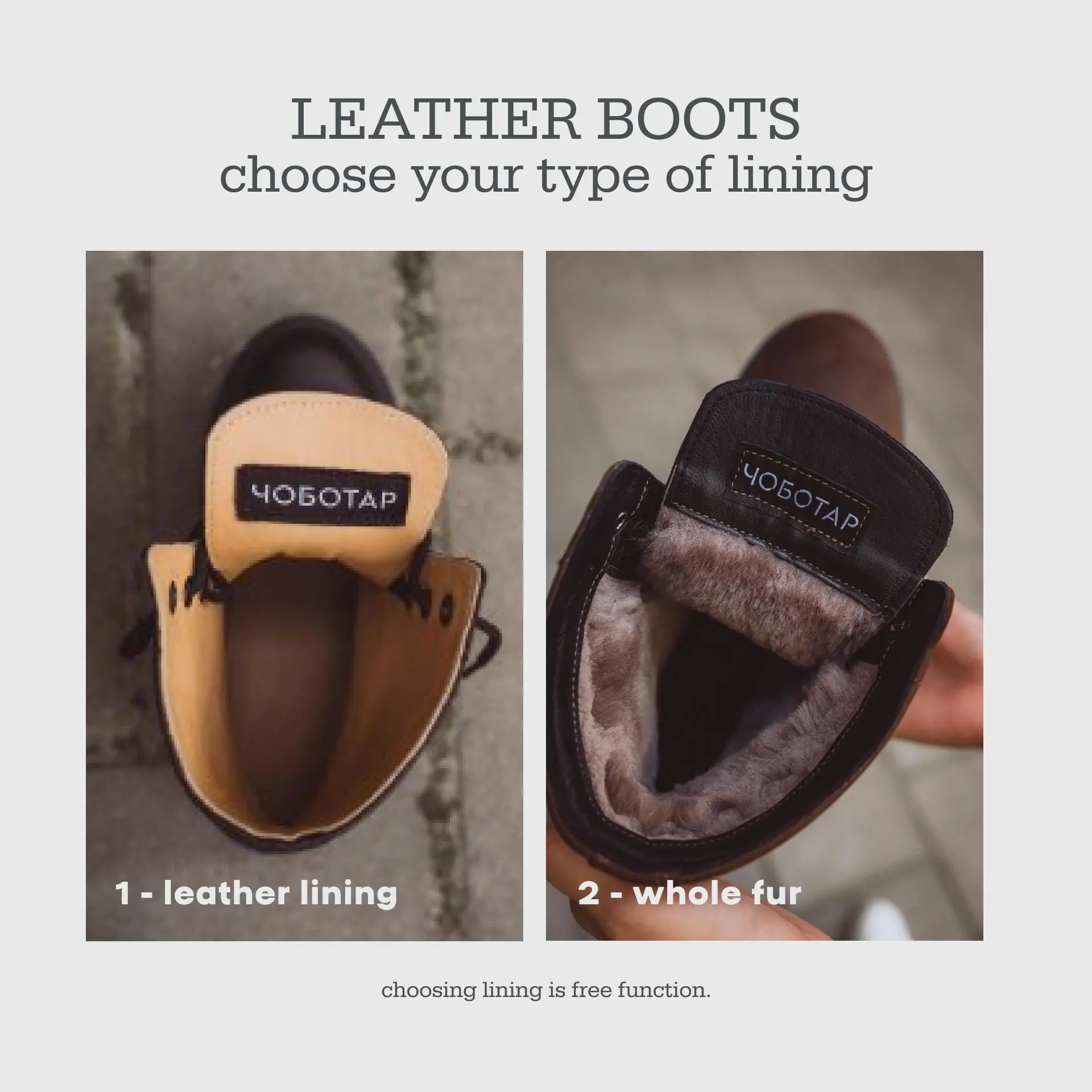 Vintage Brown And Black Crazy Horse Leather Boots